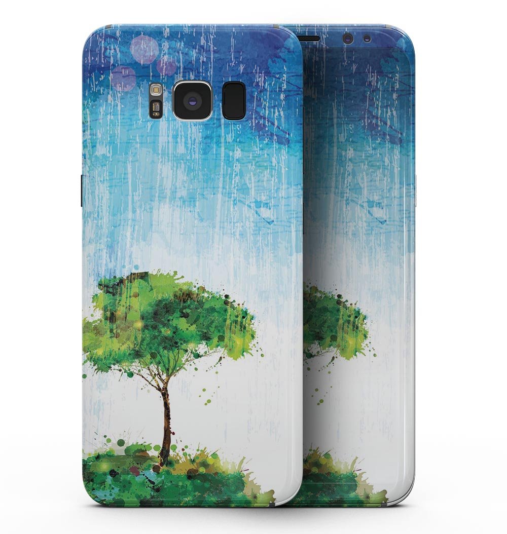 Individual Tree Splatter - Samsung Galaxy S8 Full-Body Skin Kit