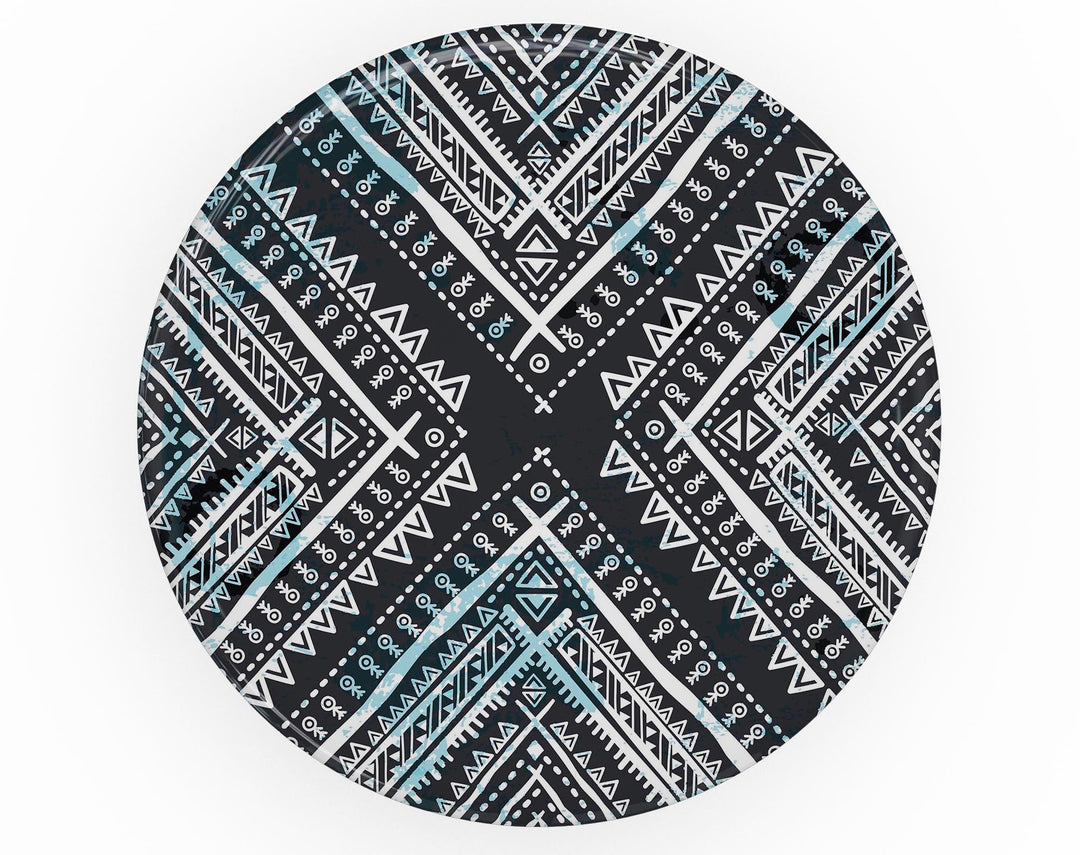 Ethnic Aztec Navy Point - Skin Kit for PopSockets and other Smartphone